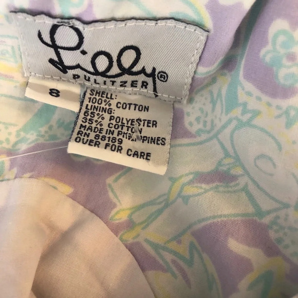 Lilly Pulitzer girls Palm Tree Pocket Shift Dress - Picture 3 of 3